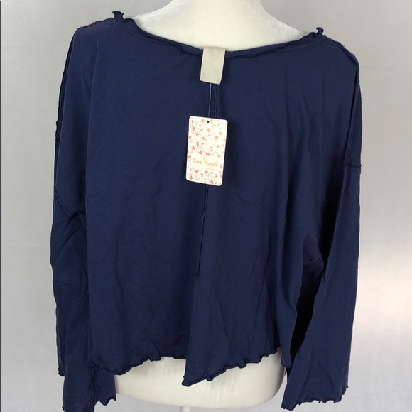 🔴❌‼️sold🆕Free people cotton crop top SZ M - Picture 2 of 8